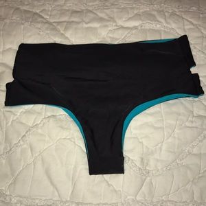 Soriya swim high waisted bikini bottom (S)